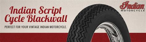 Indian Motorcycle Tires | Vintage Indian Tires | Coker Tire®