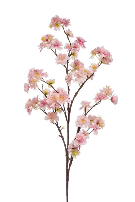 Emerald Artificial Branches Cherry Blossom Set Of 2 Wilhelmina Designs
