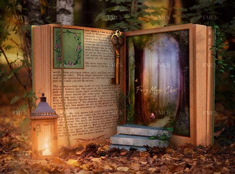 Digital Backdrop For Photography Magic Storybook Digital Etsy