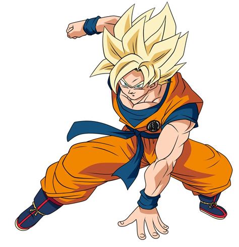 Goku Ssj Personajes De Dragon Ball Dragon Para Dibujar Personajes