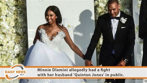 Minnie Dlamini Allegedly Had A Fight With Her Husband