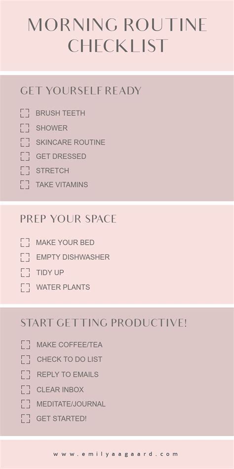 Morning Routine For A Productive Day If You Want Your Days To Be More Productive Check Out T