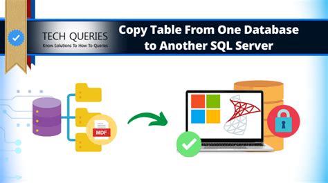 4 Ways To Copy Table From One Database To Another Sql Server
