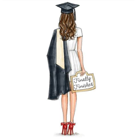 Pin By Debbie Moran On Beccas Graduation Fashion Illustration