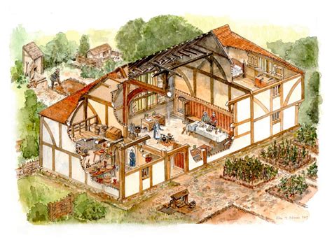 Medieval House In East Sussex Medieval Houses Medieval World Medieval
