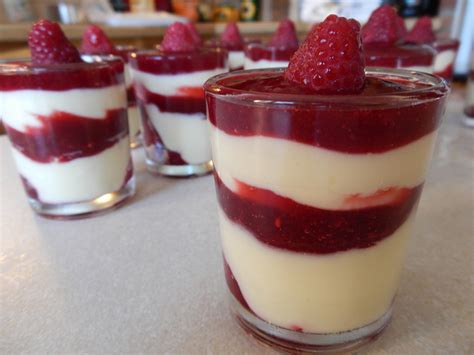 Verrine framboise