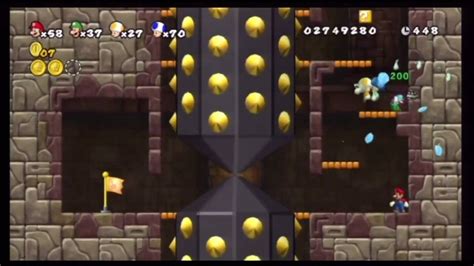 New Super Mario Bros Wii World 6 Mid Castle Youtube