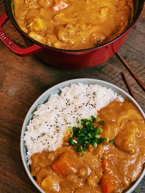 Extra Creamy Japanese Chicken Curry One Pot Dinner Tiffy Cooks