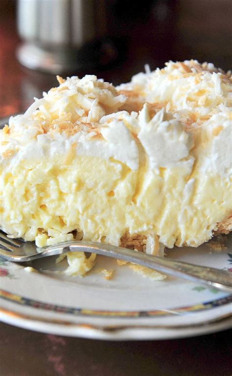 Old Fashioned Coconut Cream Pie Recipe I Make My Coconut Pies Just Like This And They Are