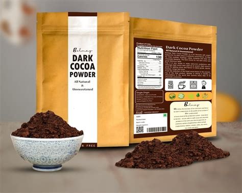 Bolmay Cocoadark Cacao Powderrawunsweetenedvegan