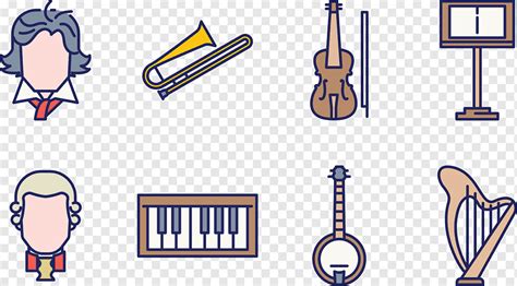 Classical Music Icons Png Pngwing