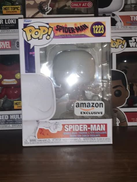 FUNKO POP MARVEL Spider Man Across The Spider Verse Spider Man Translucent PicClick