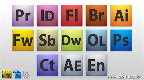 Psd Sources Free Download Adobe Photoshop Cs4 Logo Collection And