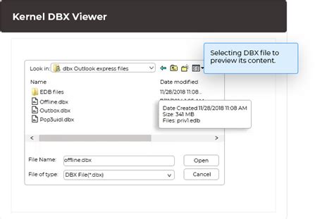 Free Dbx Viewer To View Outlook Express Dbx Files