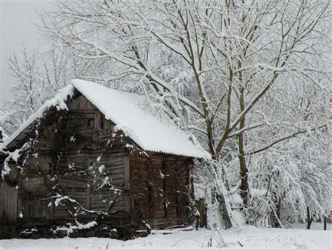 Fotosentimente Satul Românesc Iarna
