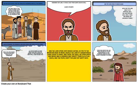 The Story Of Moses Storyboard By Aljon