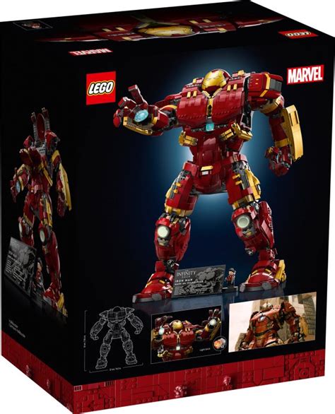 Lego Marvel Reveals 4000 Piece 76210 Iron Man Hulkbuster From The
