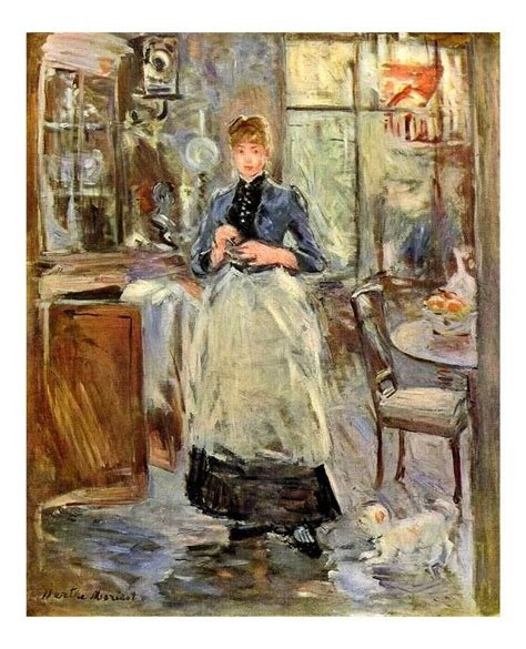 Biography of the french artist renowned for his figure painting. In The Dining Room Berthe Morisot | Berthe morisot ...