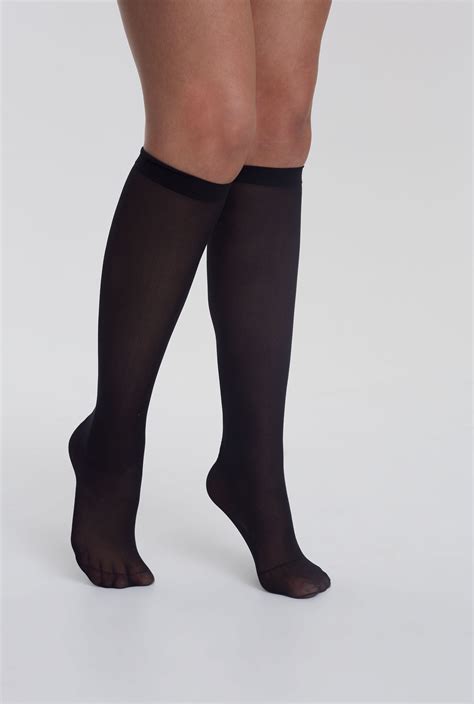Truly Tall 15 Denier 3 Pack Knee Highs Long Tall Sally