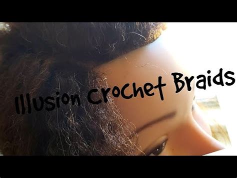 Seamless Illusion Crochet Braids Hairline Part Demonstration Youtube