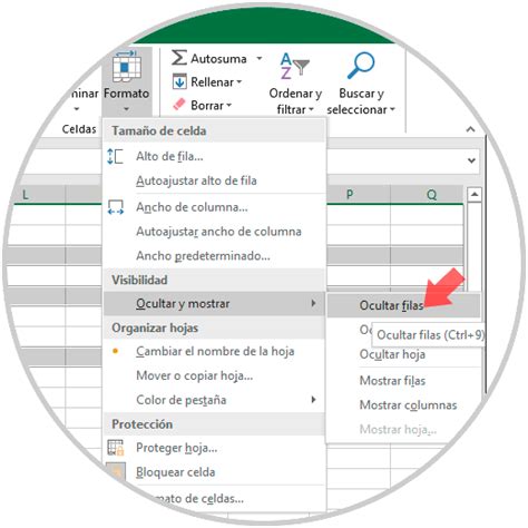 Cómo Ocultar Columnas O Celdas En Excel 2019 Solvetic