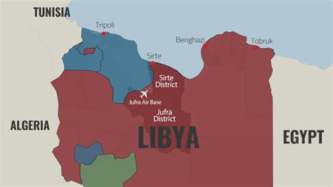 Libya Conflict Sirte Jufra ‘red Line Set To Be Next Major Flashpoint