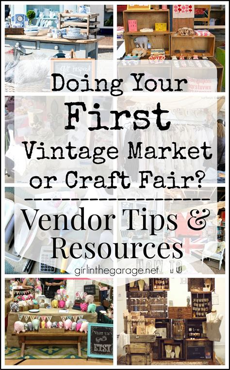 Doing Your First Vintage Market Or Craft Fair Vendor Tips And Resources