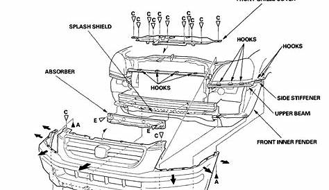 Honda pilot headlamp diagram