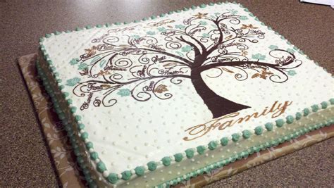 21 family reunion ideas that never get old. Family Tree cake | Family tree cakes, Family reunion cakes ...