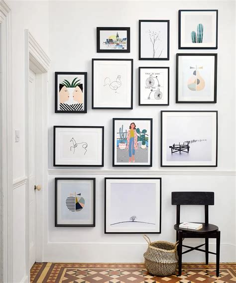 A Wall Of Pictures Tips For Installing A Gallery Wall A Beautiful