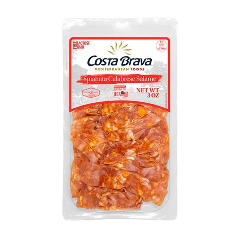 Spianata Calabrese Salame Costa Brava Foods Usa