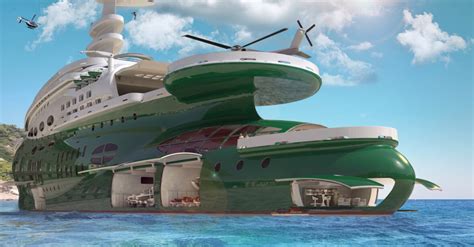 This 1 Billion Superyacht Has Its Own Airplane Hangar And Submarine Maxim