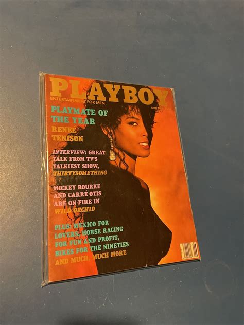 Playboy June Magazine Renee Tenison Bonnie Marino Carre Otis