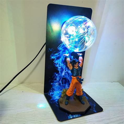 Lampe de chevet dragon ball z. Lampe de table - Dragon Ball Z Force bombs Figurine lampe de chevet LED veilleuse Chambre ...