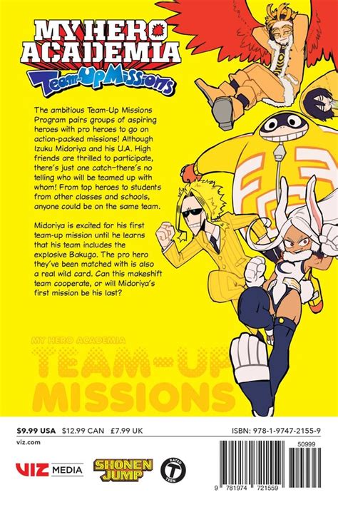 My Hero Academia Team Up Missions Vol Book By Yoko Akiyama Kohei Horikoshi Official