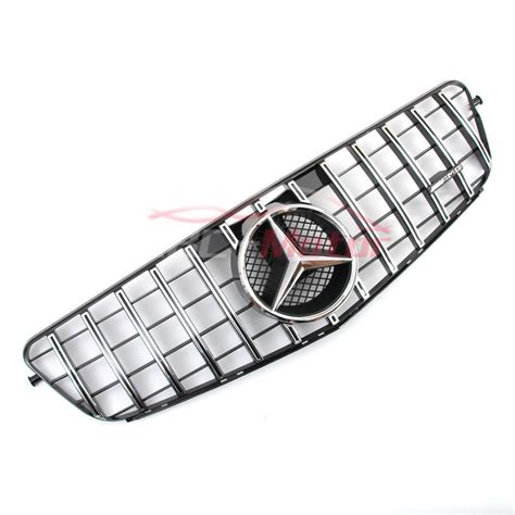 For Mercedes Benz C Class W204 C250 C300 C350 Coupe Gtr Style Grille