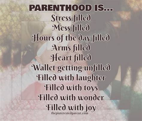 Poem By The Pinterested Parent Parenthood Parenting Motherhood
