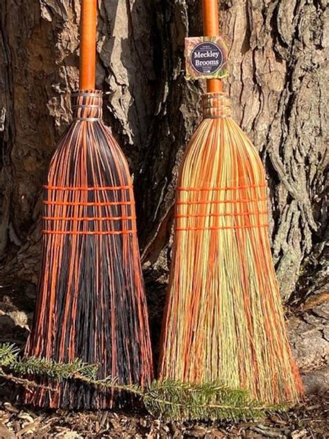 Meckleys Brilliant Brooms Pick Your Color Handmade Corn Brooms Etsy