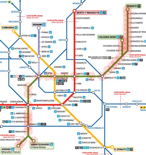Line 2 Map Milan Metro