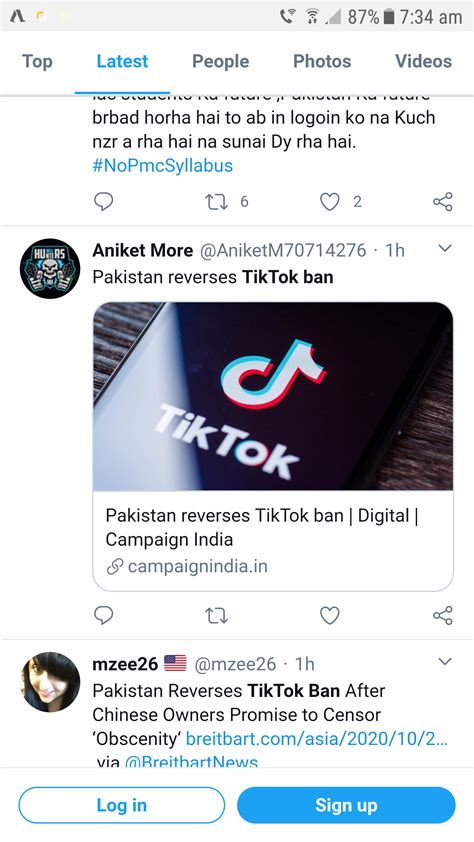 Tiktok Ban In Pakistan Lifted R Tiktoksucks