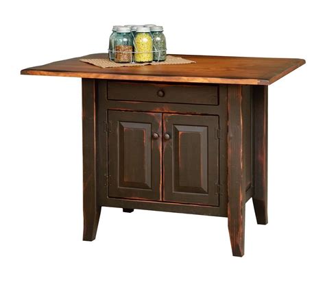These teal kitchen island ideas will have you running to your local hardware store. Details about Primitive Kitchen Island Small Distressed ...