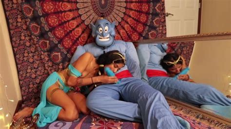 Princess Jasmine Meets Genie And Wishes To Be Fucked Hard