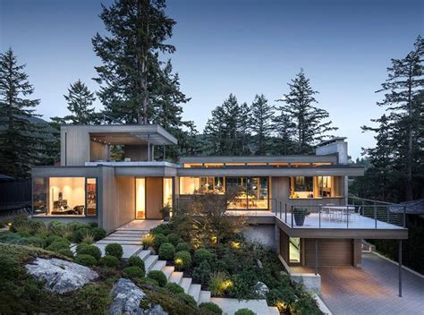 Horseshoe Bay West Vancouver Modern Architecture Contemporary House