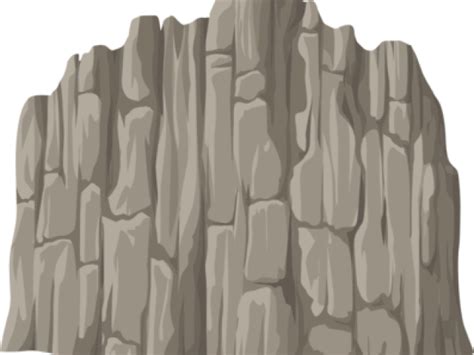 Download Stone Wall Clipart Drawn Transparent Cliff ClipartKey