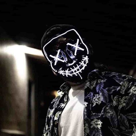 Led Purge Masks Halloween Light Up Masks 2 Day Shipping