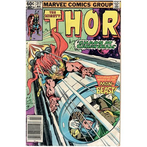 The Mighty Thor Marvel Comic No 317 Ruby Lane
