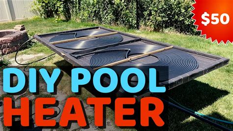 Diy Pool Heater 50 Solar Heater Youtube