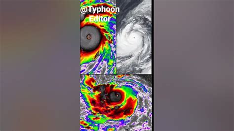 Typhoon Tip And Typhoon Haiyan Vs Some Of The Typhoons Youtube