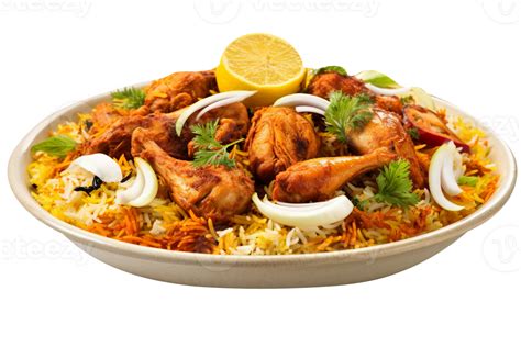 Delicious Chicken Biryani Isolated On Transparent Background 27144452 Png