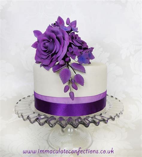 Purple Cupcake Wedding1 Webandwater Purple Cupcakes Wedding Cakes